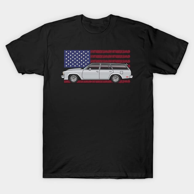 USA silver T-Shirt by JRCustoms44